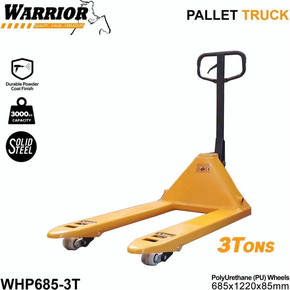 Warrior WHP685-3T Pallet Truck 3 Tons | Warrior by KHM Megatools Corp.