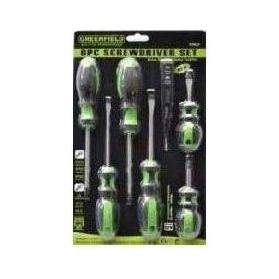 Greenfield 6pcs Screwdriver Set with Voltage Tester Pen | Greenfield by KHM Megatools Corp.