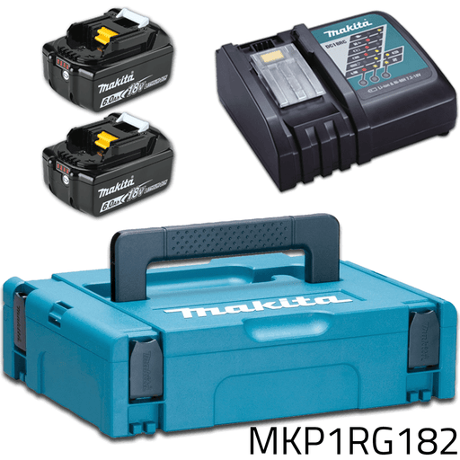 Makita MKP1RG182 (198116-4) 18V Power Source Kit / Battery & Charger Set LXT (6.0Ah) [198116-4] - KHM Megatools Corp.