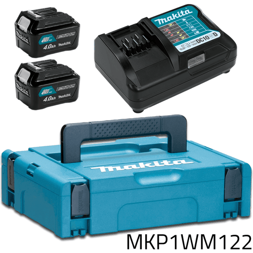 Makita MKP1WM22 Power Source Kit / Battery & Charger Set CXT (197648-8) 4.0Ah - KHM Megatools Corp.