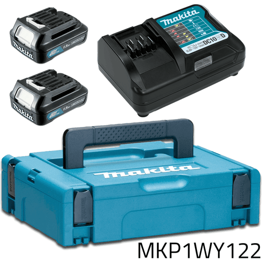 Makita MKP1WY122 Power Source Kit / Battery & Charger Set CXT (197644-6) 1.5Ah - KHM Megatools Corp.