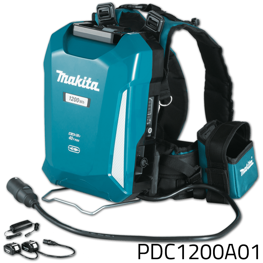 Makita PDC1200A01 Backpack Battery Power Pack 36V/40V LXT/XGT | Makita by KHM Megatools Corp.