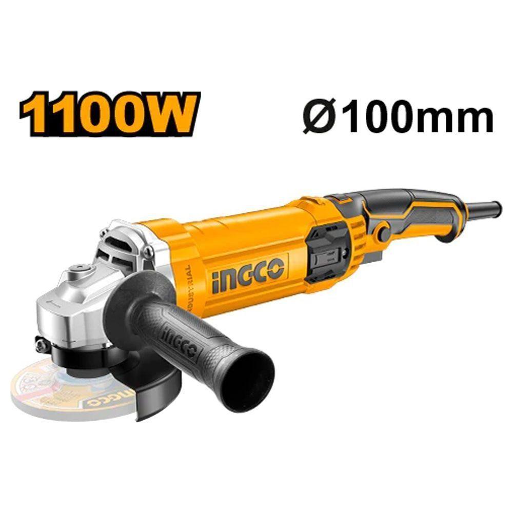 Ingco AG1100382 Angle Grinder 1100W - KHM Megatools Corp.