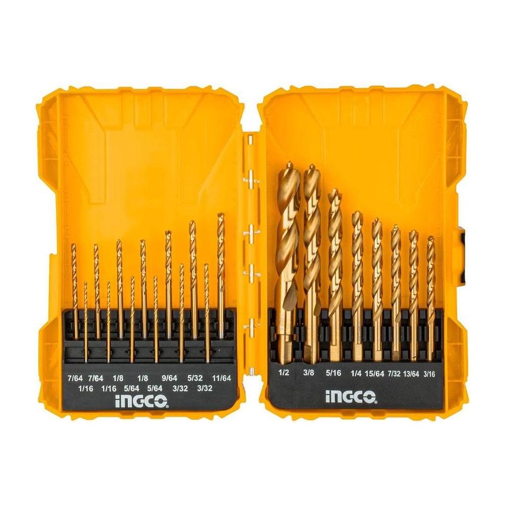 Ingco AKDL52101 Titanium Drill Bits 21Pcs Set CP - KHM Megatools Corp.