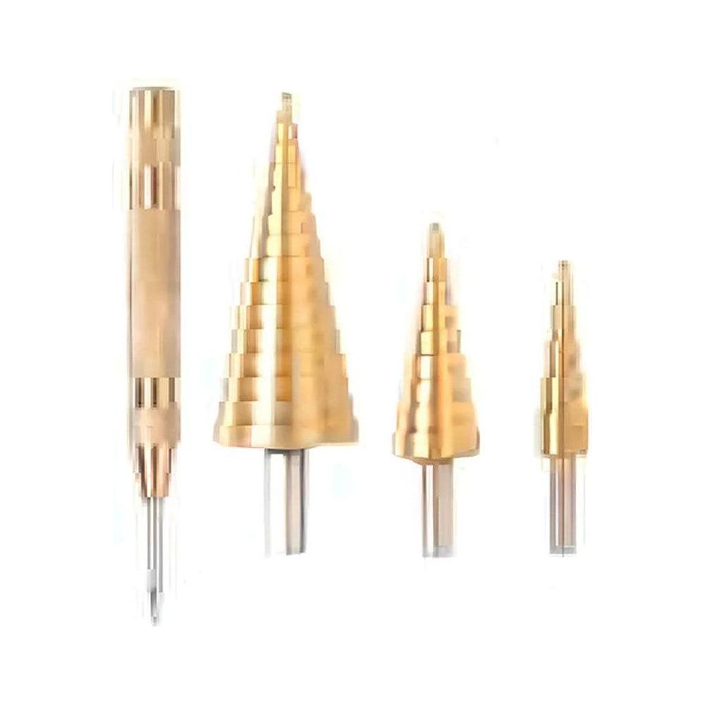 Ingco AKSDS2041 Step Drill Bit 4Pcs Set - KHM Megatools Corp.