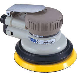 Nitto Kohki APS-125NVV5H CE Pneumatic Air Palm Orbital Sander / Compact Sander 5