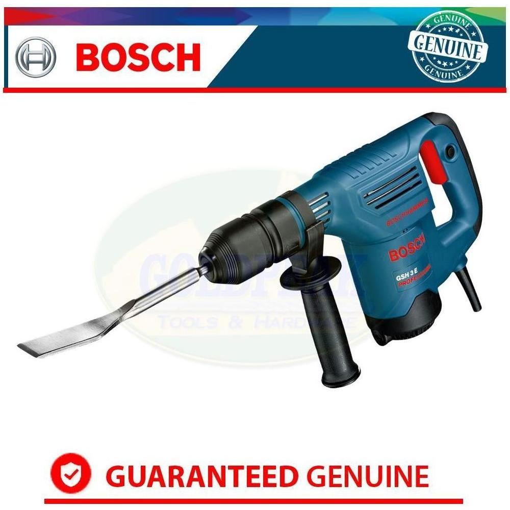 Bosch GSH 3 E Demolition Hammer Chipping Gun SDS plus 650W 2.6J Goldpeak Tools PH