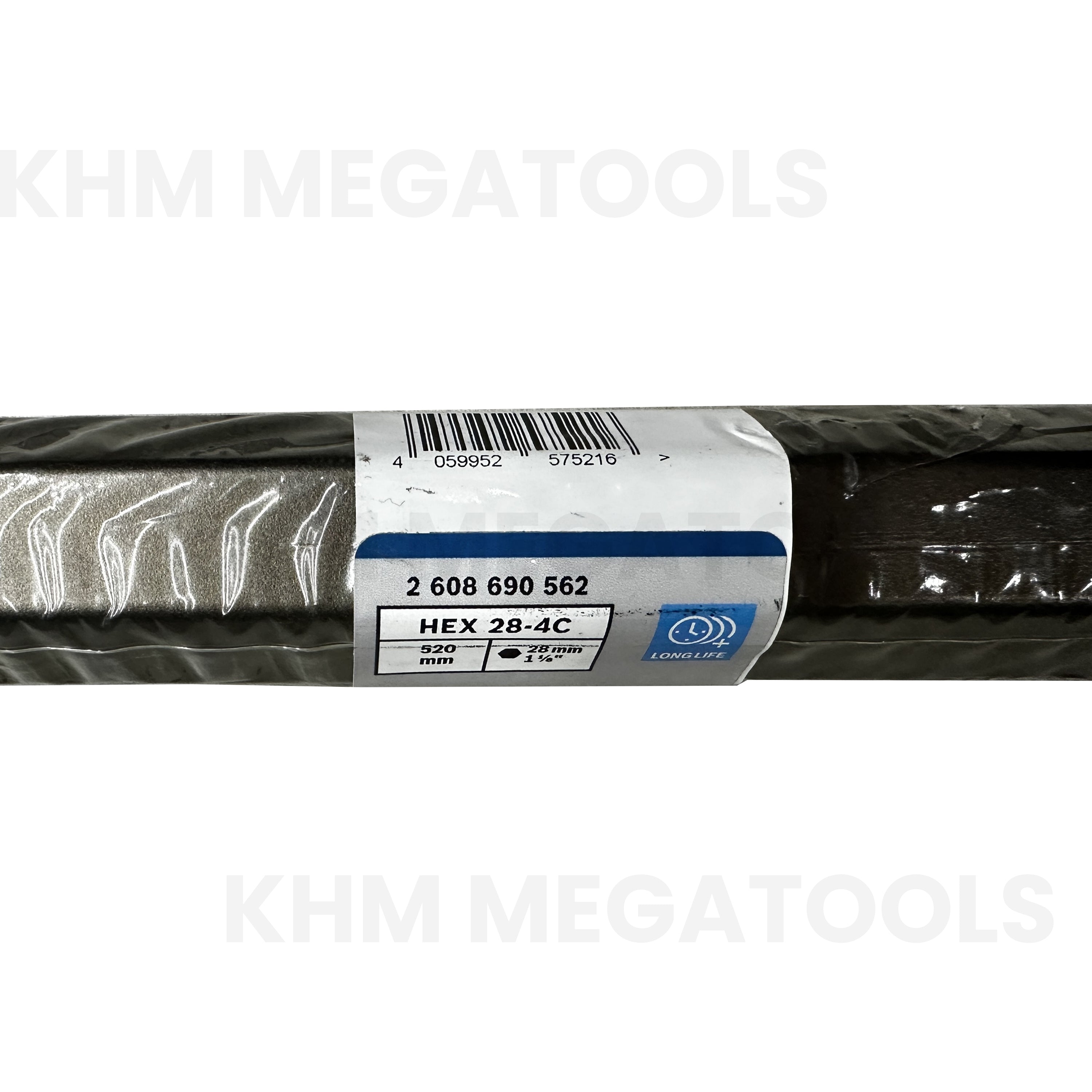 Bosch Pointed Chisel Hex 28-4C 520mm for GSH 27VC