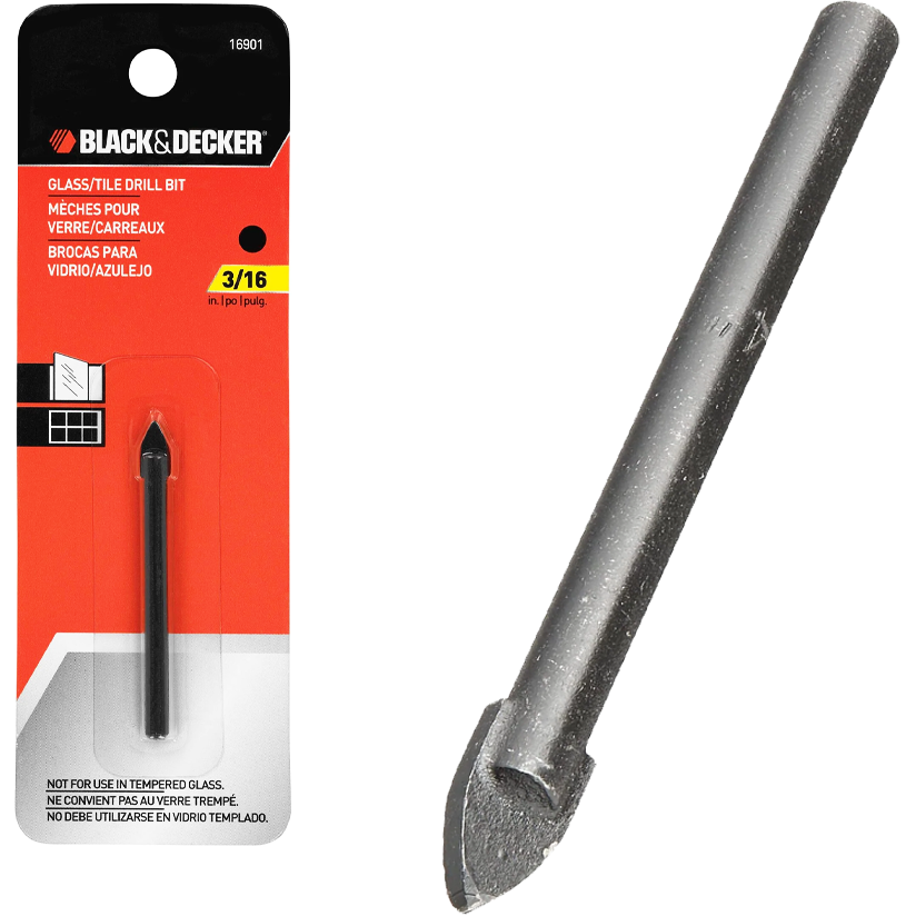 Black & Decker A8412 Glass and Tile Drill Bit 5MM