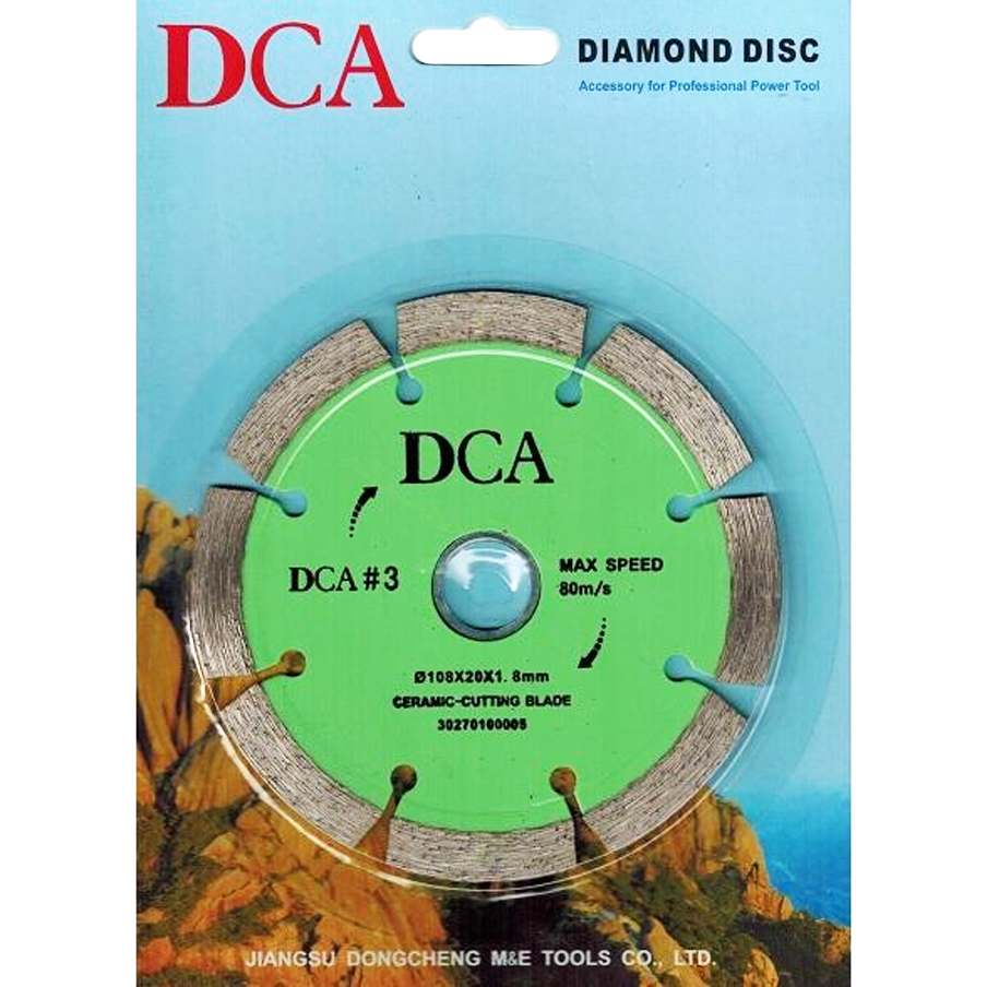 DCA #3 Diamond Tile Cutting Disc 4