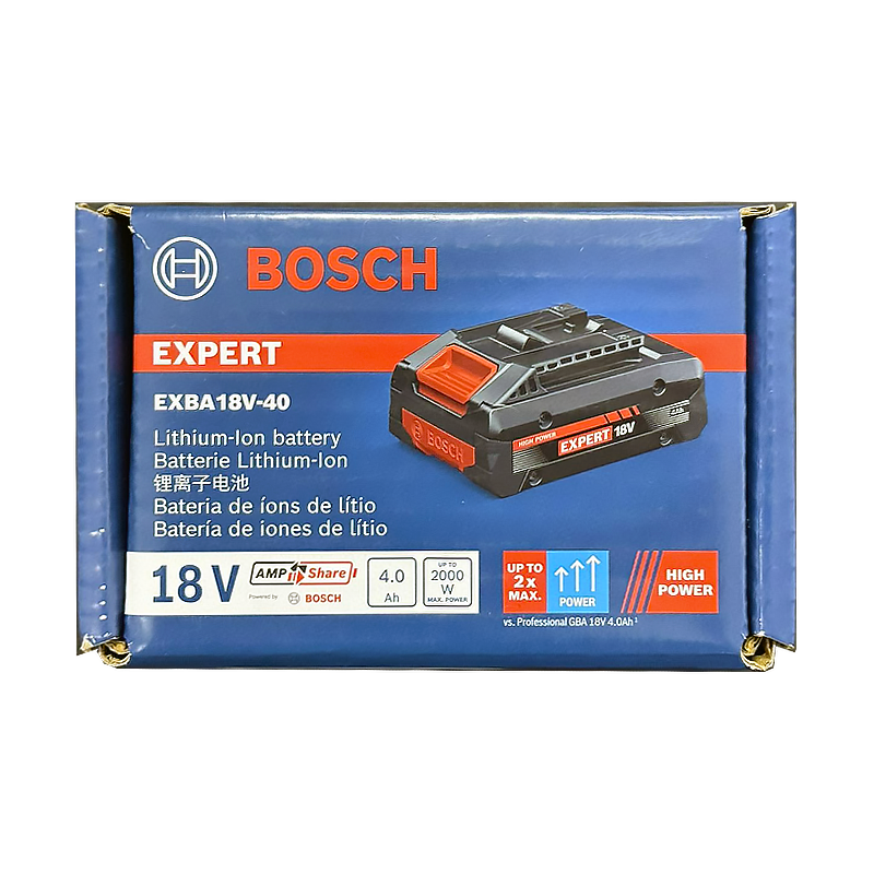 Bosch EXPERT EXBA 18V-40 Battery 4Ah