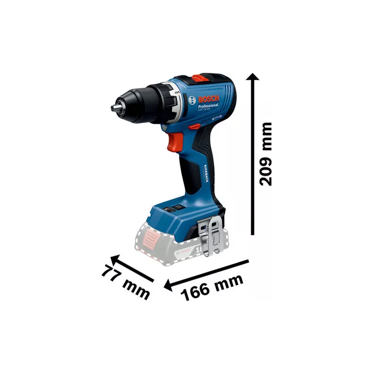 Bosch GSR 18V-65 Cordless Brushless Drill Driver 13mm (Bare) | Bosch by KHM Megatools Corp.
