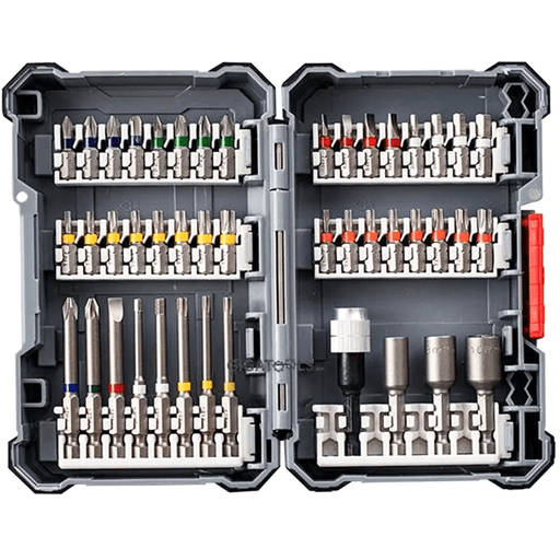 Bosch 44pcs Mixed Screwdriver Bits Set [Pick and Click] (2608522421) - KHM Megatools Corp.