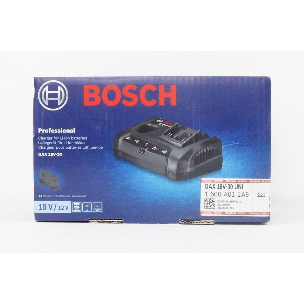 Bosch GAX 18V-30 Multi Battery Charger for Cordless (18V & 12V) | Bosch by KHM Megatools Corp.
