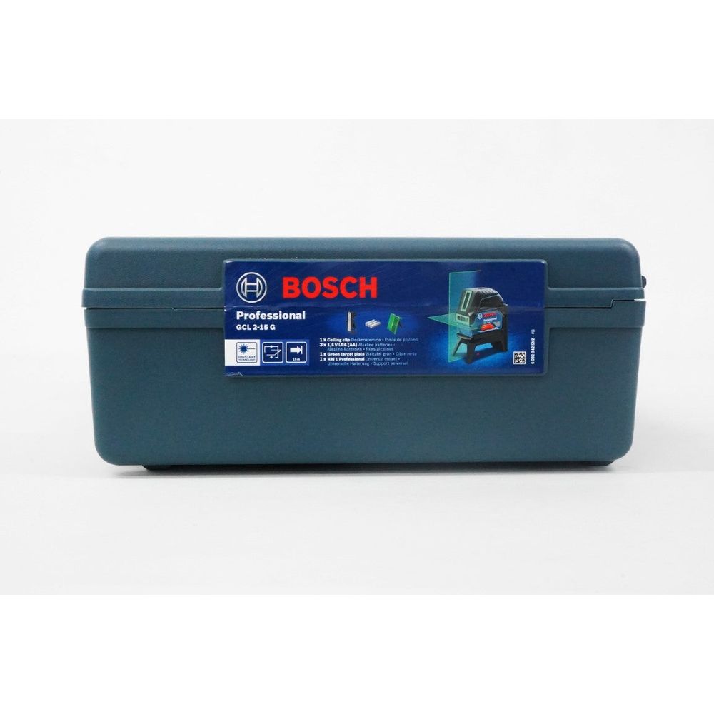 Bosch GCL 2-15 G Cross Line Laser Level With Plumb Points (15meters) | Bosch by KHM Megatools Corp.