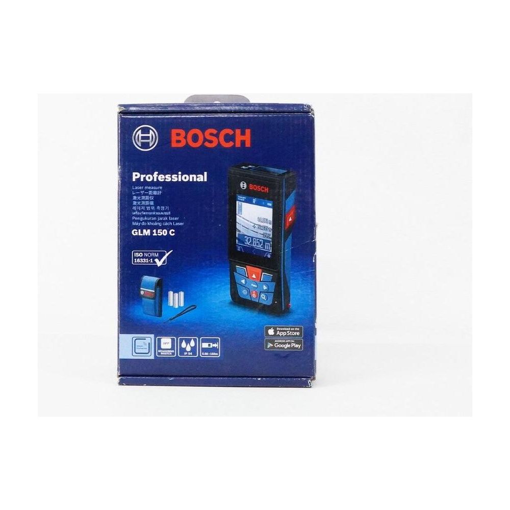 Bosch GLM 150 C Laser Rangefinder / Distance Measurer with Camera (150 meters) | Bosch by KHM Megatools Corp.