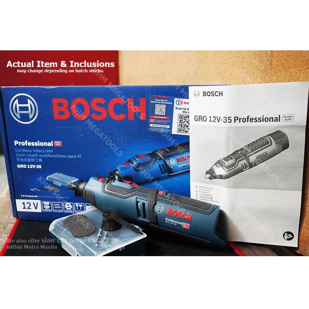 Bosch GRO 12V-35 Cordless Rotary Tool 12V (Bare) - KHM Megatools Corp.