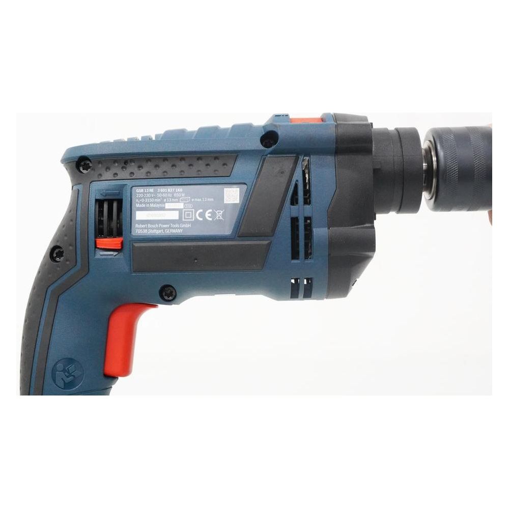 Bosch GSB 13 RE Impact Drill + Handtools with Accessories 1/2