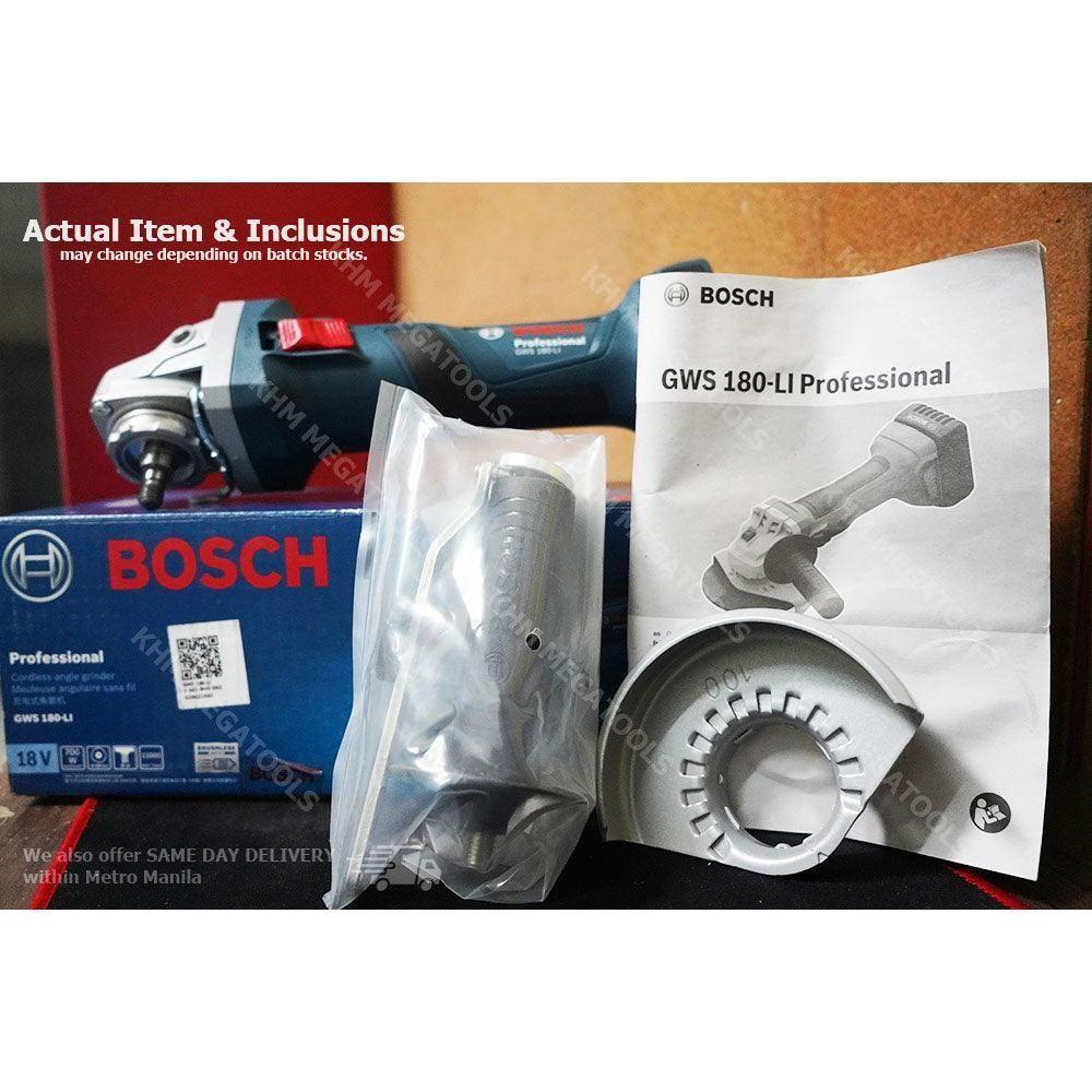 Bosch GWS 180-Li Cordless Brushless Angle Grinder 4