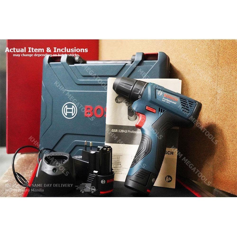 Bosch [GEN2] GSR 120-Li Cordless Drill - Driver 10mm (3/8