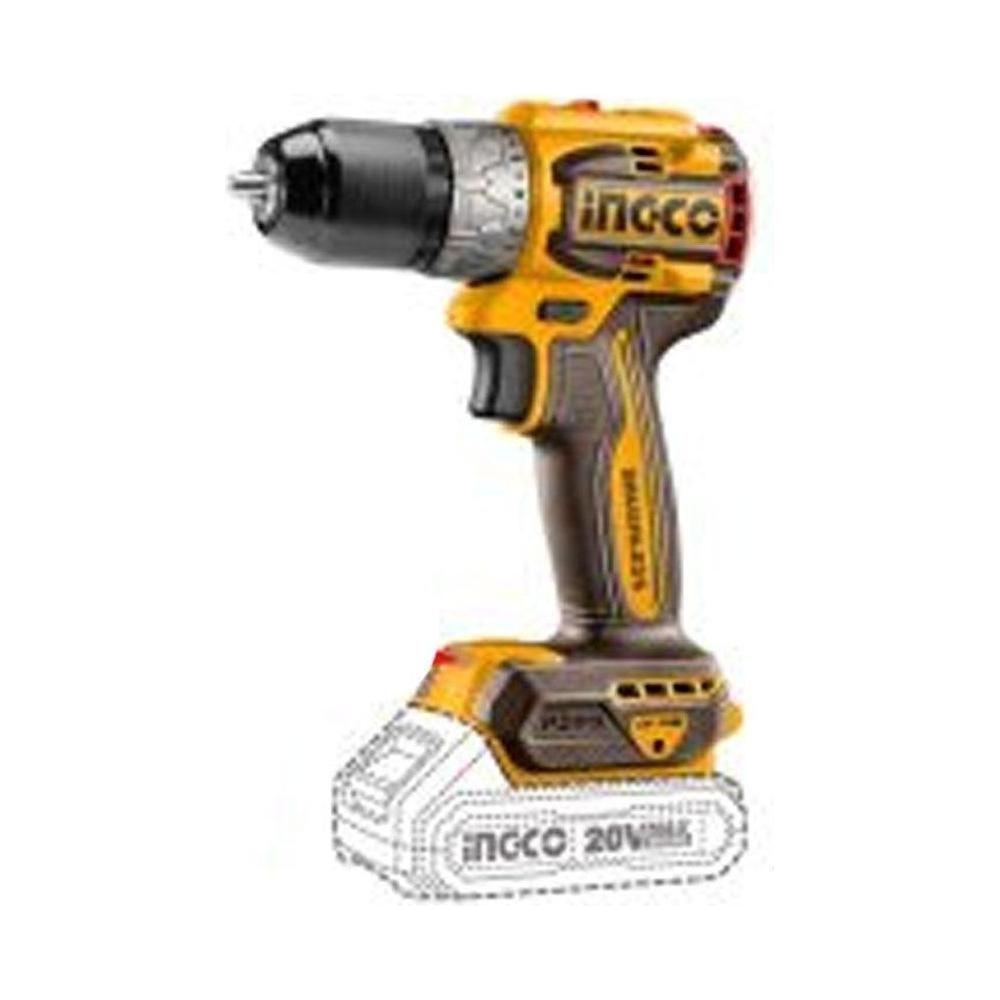 Ingco CDLI206021 Li-Ion Compact Cordless Drill Brushless 20V - KHM Megatools Corp.