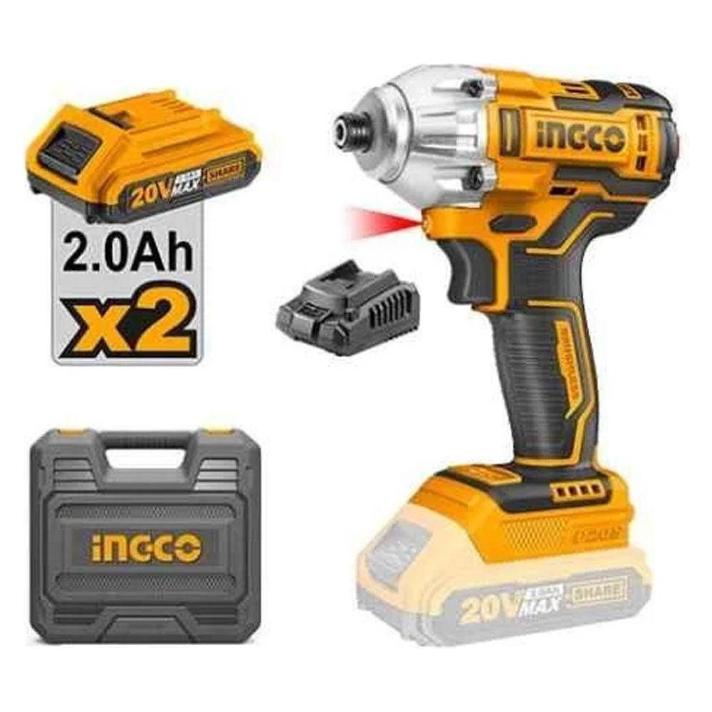 Ingco CIRLI2017 Li-Ion Impact Driver 20V - KHM Megatools Corp.