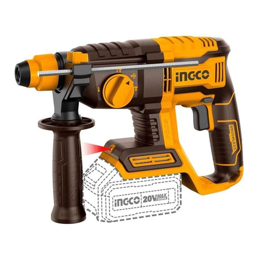 Ingco CRHLI20208 Li-Ion Rotary Hammer 20V - KHM Megatools Corp.