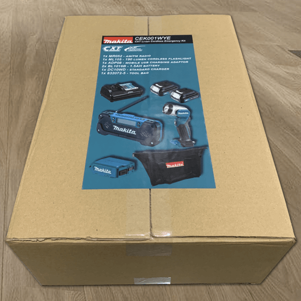 Makita CEK001WYE 12V Cordless Emergency Kit (CXT) [Bare] | Makita by KHM Megatools Corp.