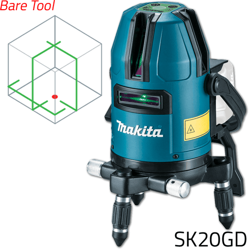 Makita SK20GD 12V Cordless Line Laser Level CXT (Green Laser) [Bare] | Makita by KHM Megatools Corp.
