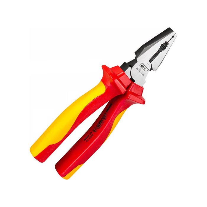Deli EDL512006-08 Insulated Combination Pliers 6