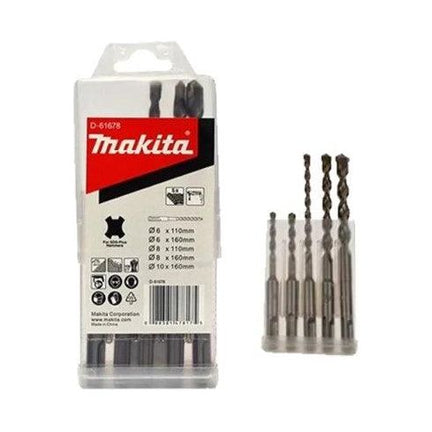 Makita D-61678 (5pcs) SDS-plus Drill Bit Set - KHM Megatools Corp.