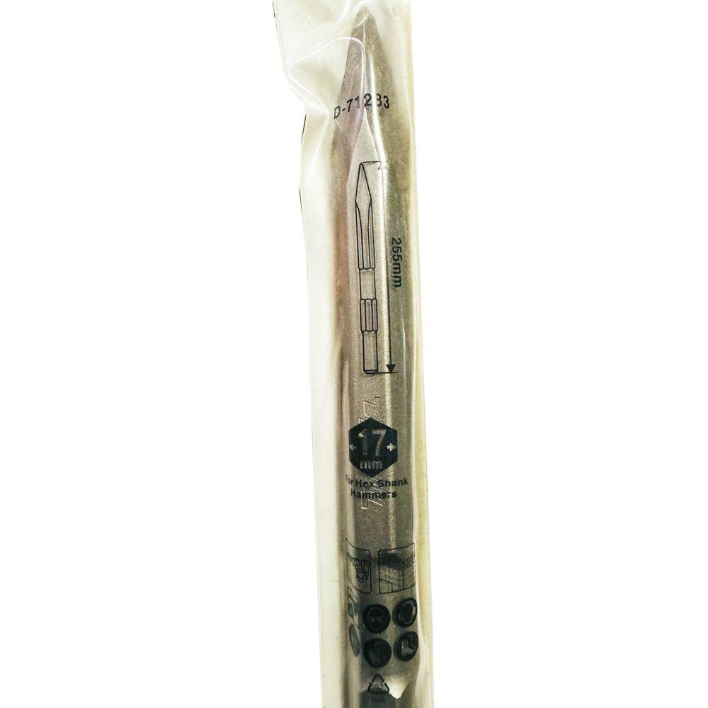 Makita D-71283 HEX Pointed Chisel (Bull point) 17x255mm | Makita by KHM Megatools Corp.