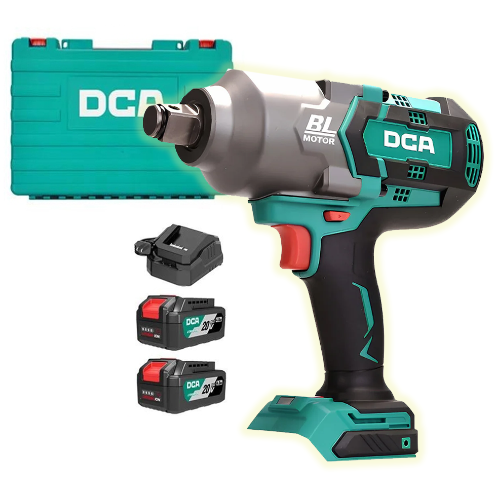 DCA ADPB998-FK 20V Cordless Brushless Impact Wrench 3/4