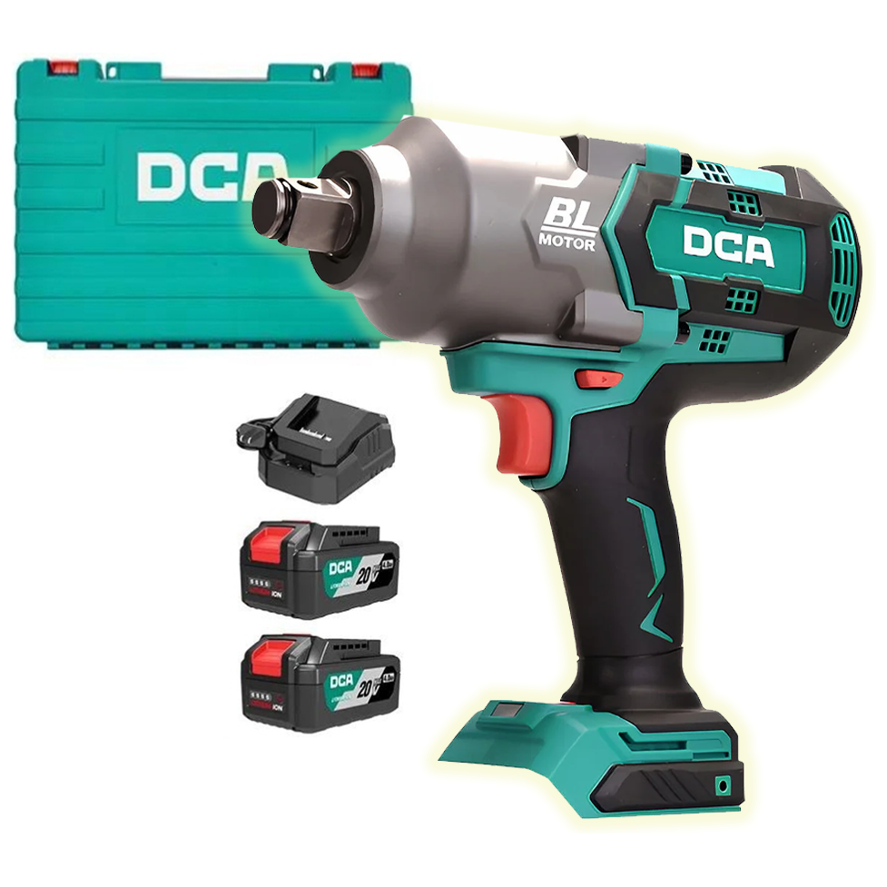 DCA ADPB998-FK 20V Cordless Brushless Impact Wrench 3/4