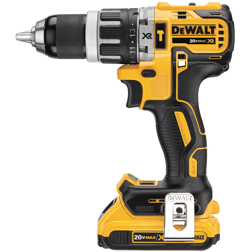 Dewalt DCD796M2 18V 20V Brushless Cordless Hammer Drill Driver Kit Goldpeak Tools PH