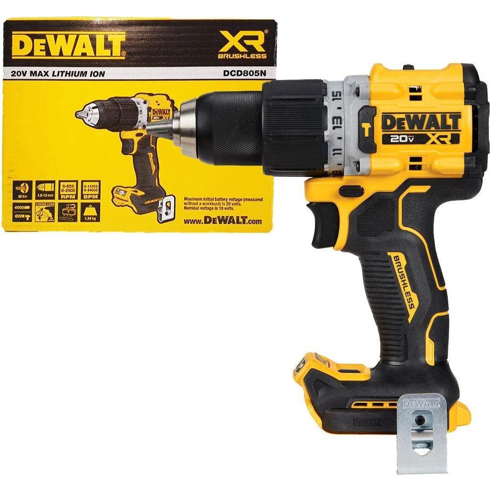 Dewalt DCD805N 20V Cordless Hammer Drill 13mm (Bare) | Goldpeak