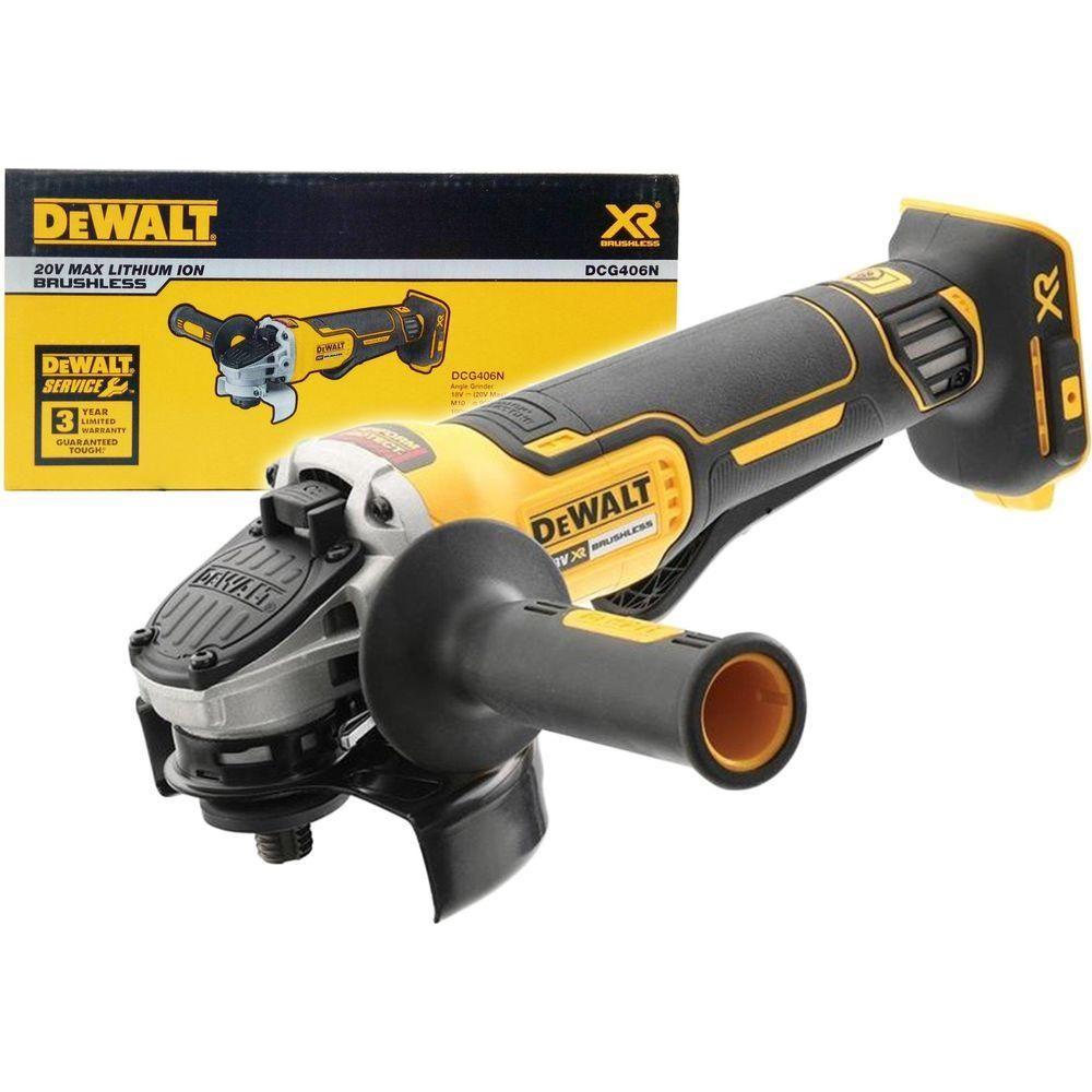 Dewalt DCG406N 20V Cordless Angle Grinder 4