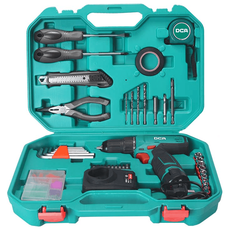 DCA ADJZ1202-TD 12V Cordless Drill / Driver 10mm [Kit] – Goldpeak Tools PH