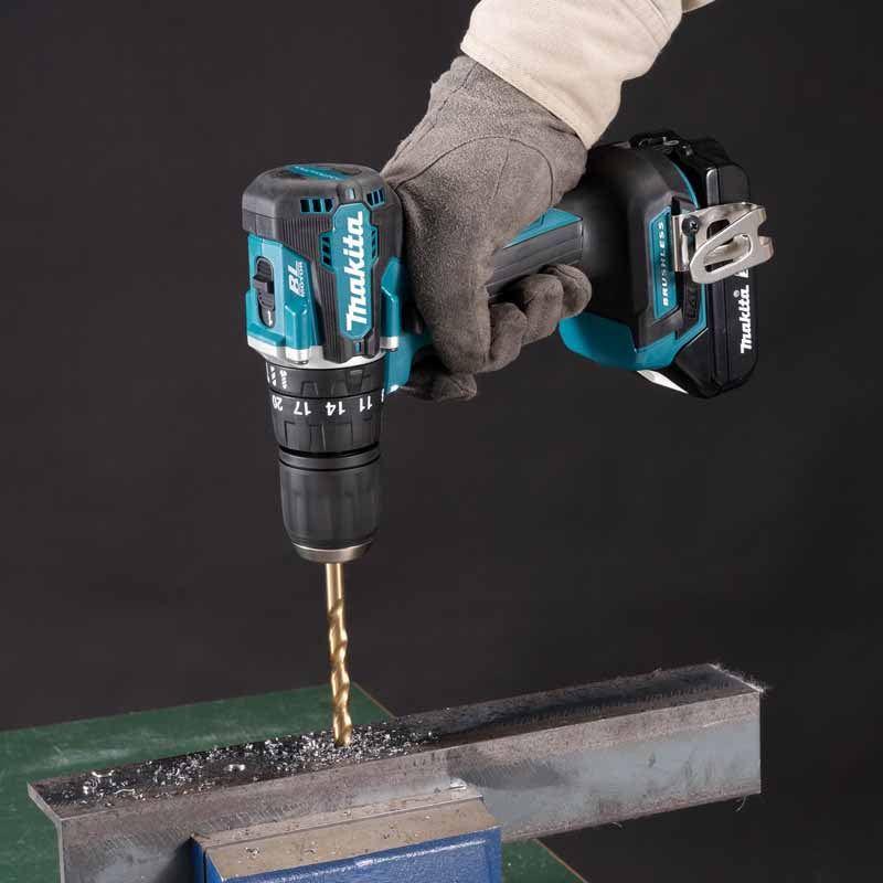 Makita DHP487SYX2 18V Cordless Hammer Drill  13mm 40Nm (LXT) [Kit]