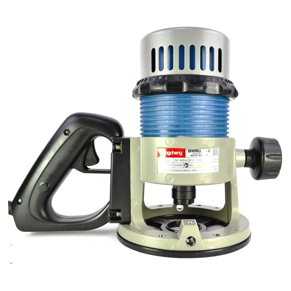 Dong Cheng DMR03-12 D-Shape Wood Router 1050W – Goldpeak Tools PH