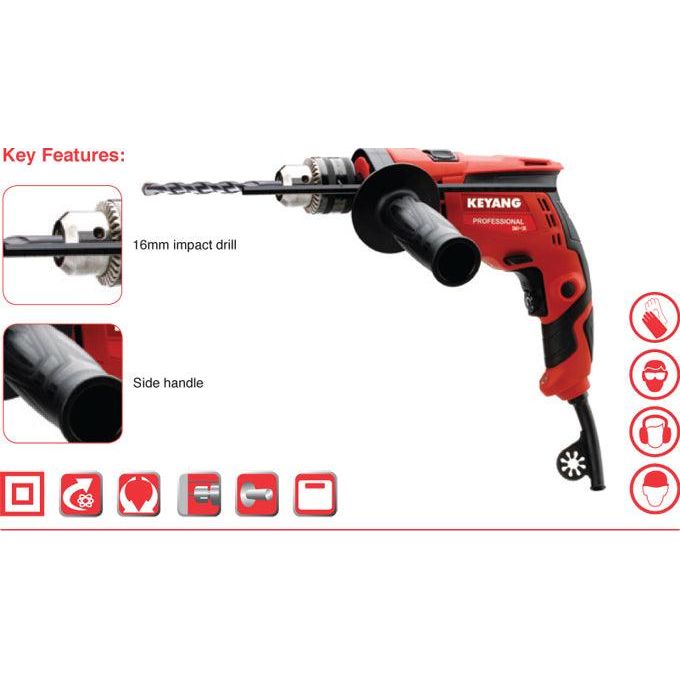 Keyang DMV-16K Hammer / Impact Drill 720W 16mm - KHM Megatools Corp.