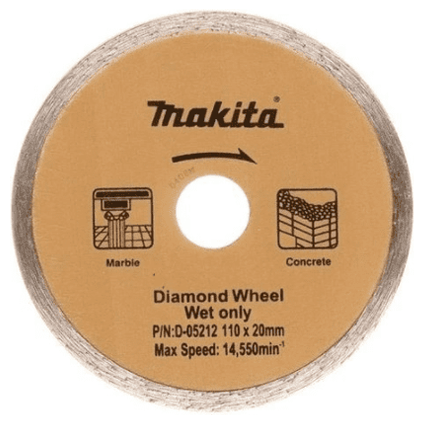 Makita D-05212 Diamond Cutting Disc Continuous Rim 4