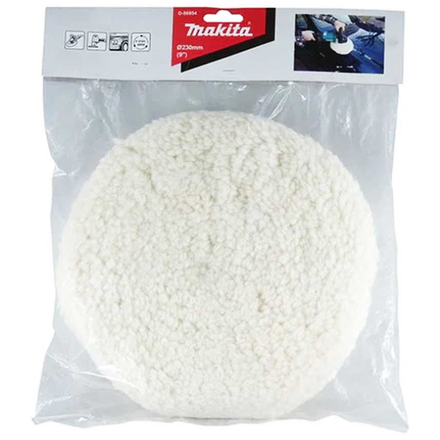 Makita D-56954 Double Side Wool Bonnet 230mm | Makita by KHM Megatools Corp.