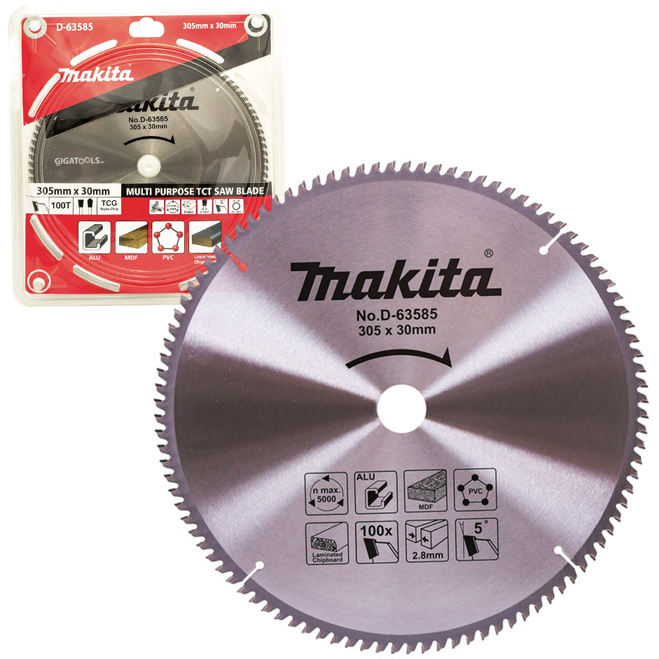 Makita D-63585 TCT Multi Purpose Circular Saw Blade 12