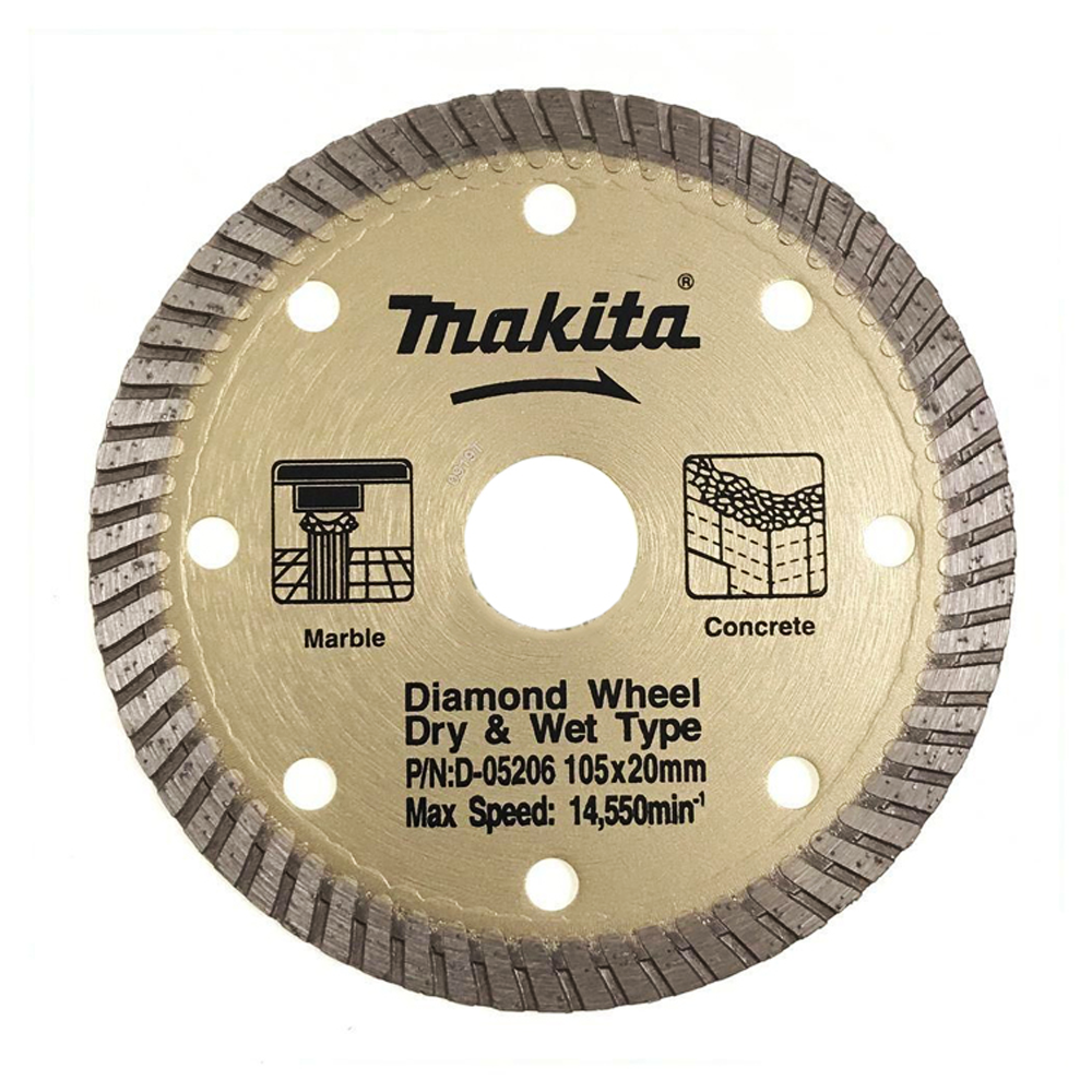 Makita D-05206 Diamond Cut off Wheel 4