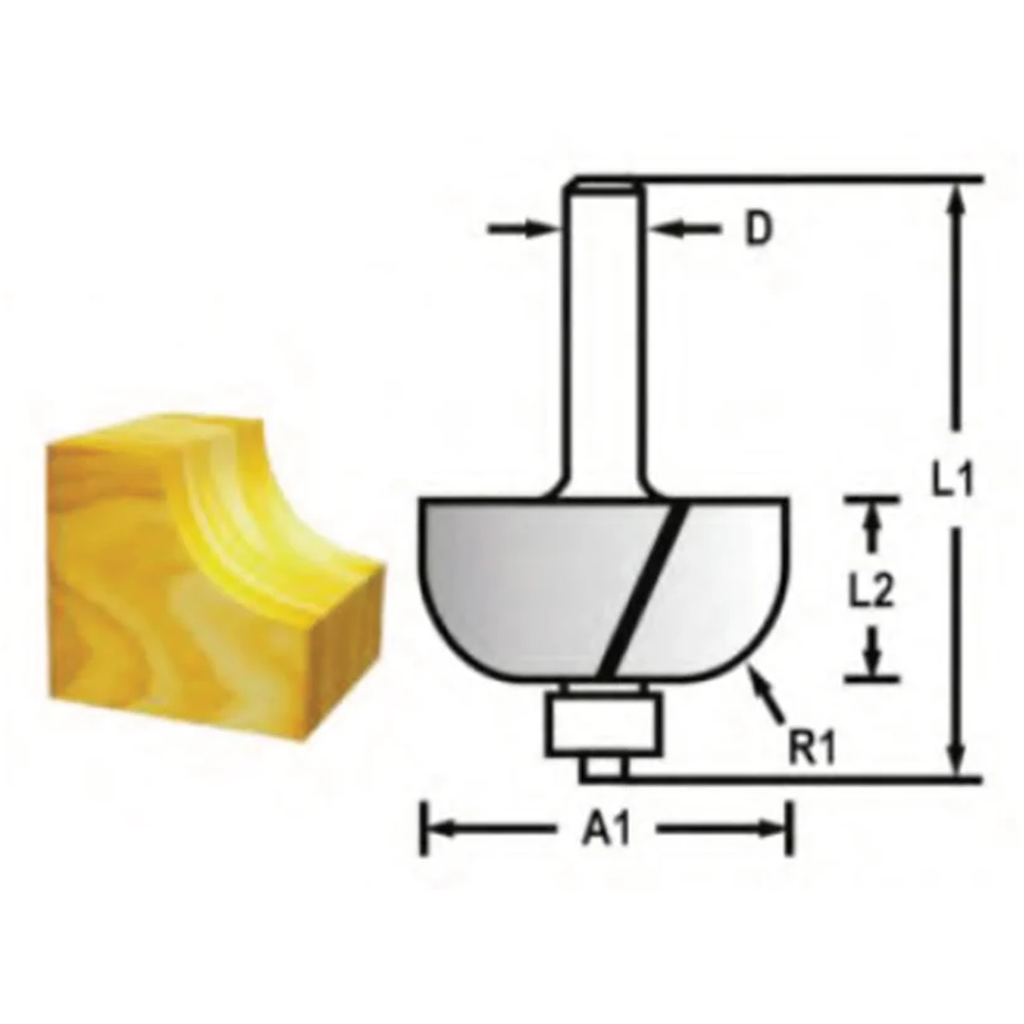 Makita TCT Cove Router Bit | Makita by KHM Megatools Corp.