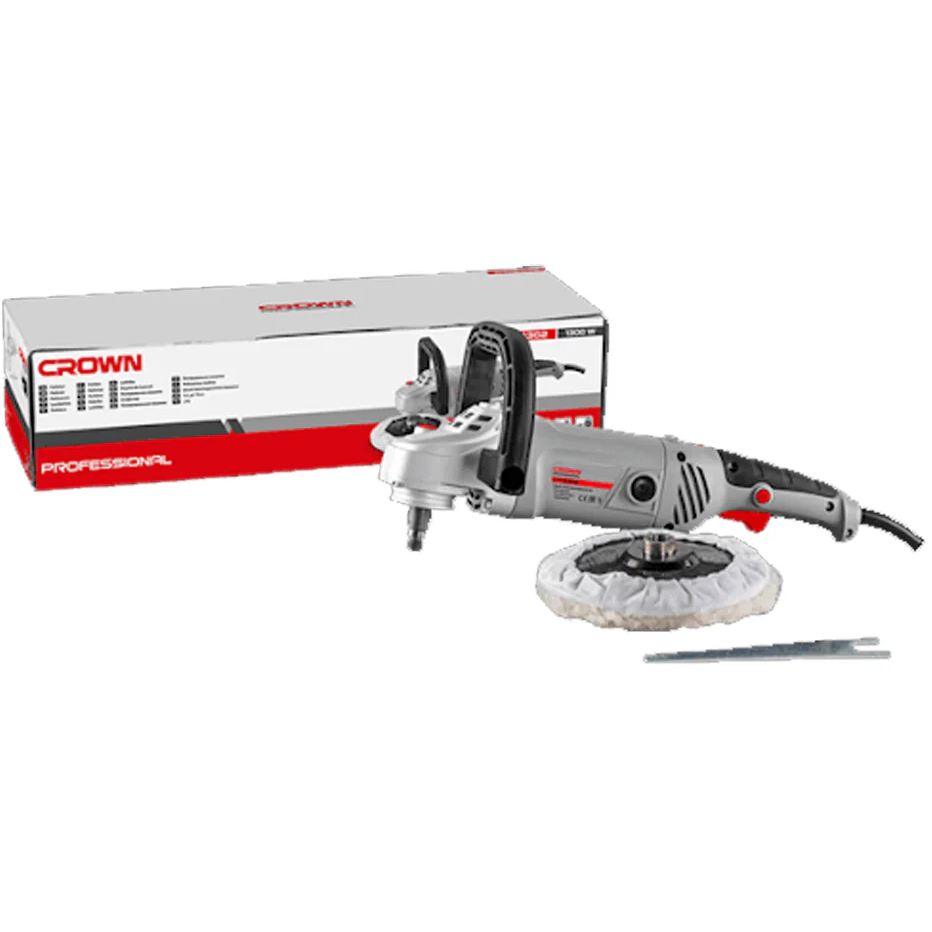 Crown CT13302 Polisher 1300W | Crown by KHM Megatools Corp.