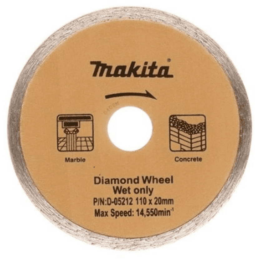 Makita D-05212 Diamond Cutting Disc Continuous Rim 4