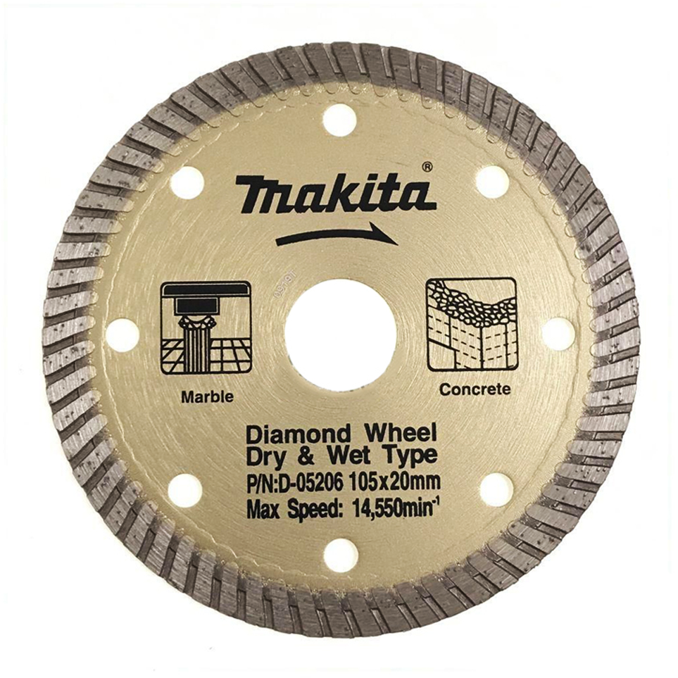 Makita D-05206 Diamond Cut off Wheel 4