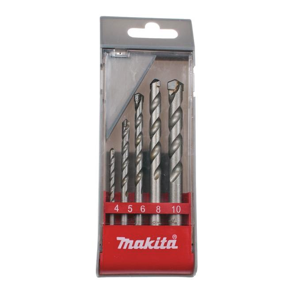 Makita D-05175 TCT Masonry / Concrete Drill Bit Set (5pcs)
